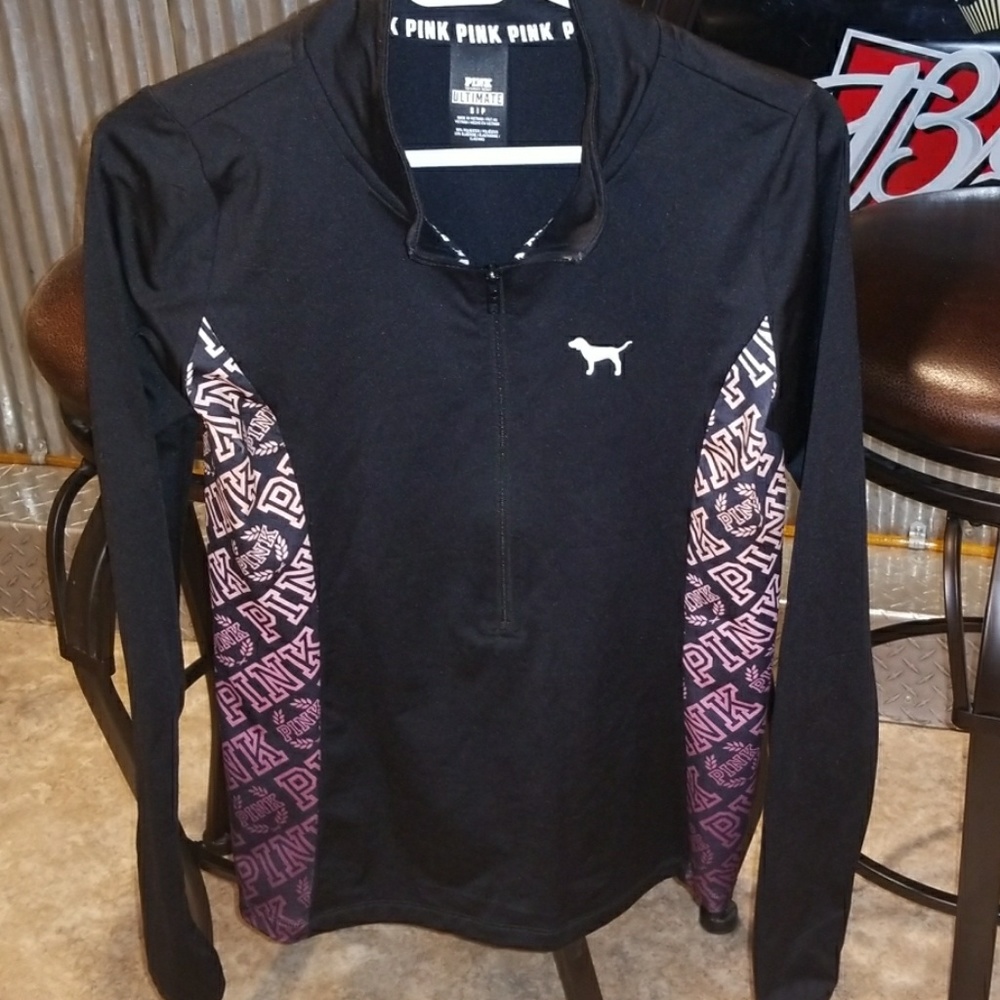 Vs pink zip up
